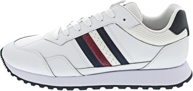 Шкіряні кросівки Tommy Hilfiger New Runner Eva LTH Stripe білі, розмір 45 EU