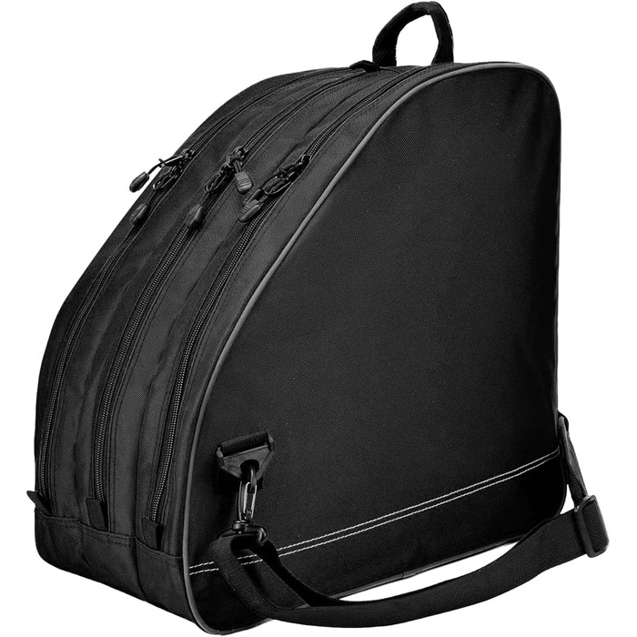 Сумка для ковзанів Wolt | Сумка для роликів та інлайнів | Зручна та стильна сумка на плече для дітей та дорослих, чорна