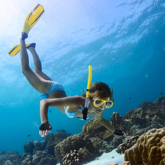 Спортивні рукавички FitsT4 для серфінгу та водних видів спорту, 3/4 пальці, чорний (M)