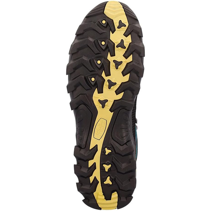 Чоловічі трекінгові черевики CMP Rigel Mid Shoes WP, 42 EU, Nilo Gold Green
