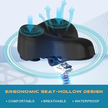 Електровелосипед ELEKGO 26 дюймів, 250 Вт, 36В/8,4А·год, літієва батарея, для жінок і чоловіків, міський Pedelec, запас ходу 35–70 км, чорний