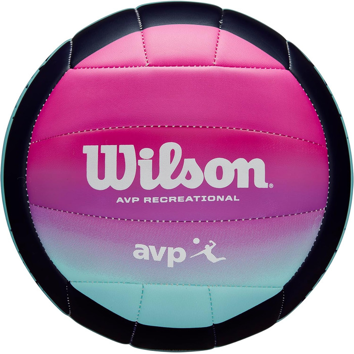 Волейбольний м'яч WILSON Oasis, офіційний розмір, для вулиці, синьо-фіолетовий