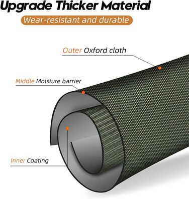 Чохол для більярдної кули (кия) KONLLEN 2x4 Oxford Cloth, чорний, для 2-4 київ