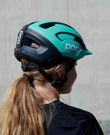 Велошолом POC Omne Air Resistance MIPS для міста та MTB, захист, зелений Fluorite, розмір S (50-56 см), модель 2021