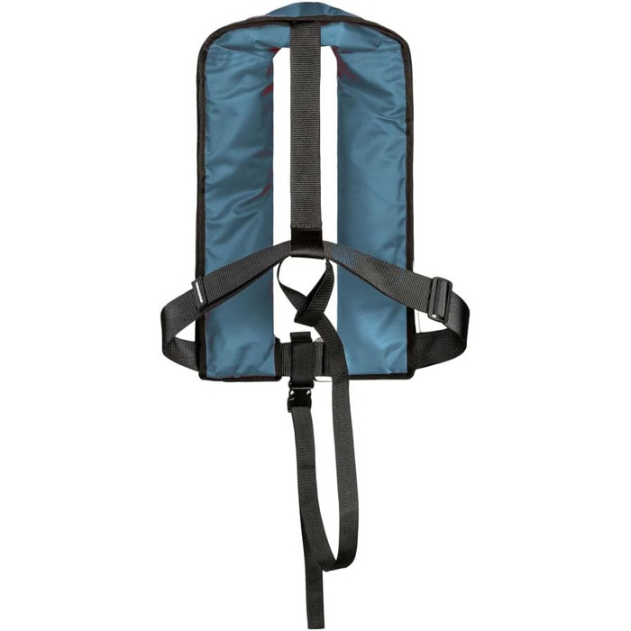 Рятувальний жилет автоматичний 165N з облямівкою, сталево-блакитний