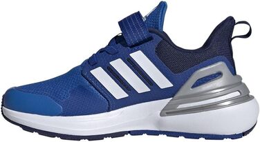 Дитячі кросівки Adidas Rapidasport Bounce з еластичними шнурками та ремінцями, 28 1/2 EU, кольори: Royal Blue, Cloud White, Team Royal Blue