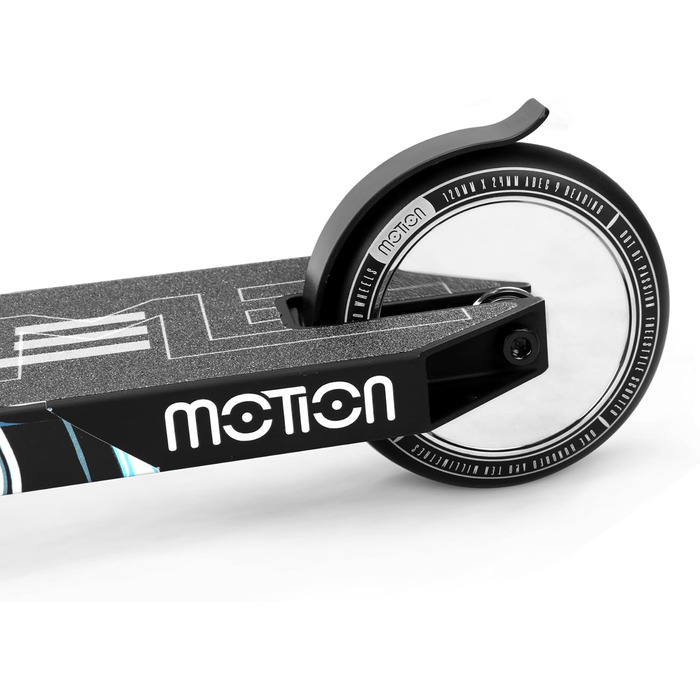 Трюковий самокат Motion Xtreme для підлітків і дорослих, 120 мм, алюмінієвий, ABEC 9, стильний та міцний, для початківців і професіоналів