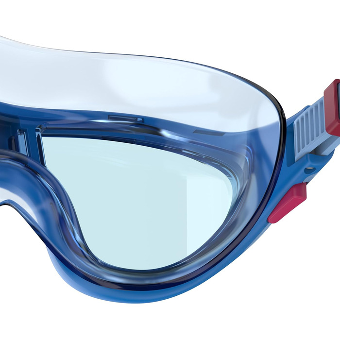 Маска для плавання Speedo Biofuse Junior (блакитна) - для дітей, відкрита вода, водонепроникна