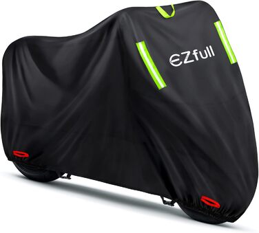 Водонепроникний чохол для мотоцикла 210D Oxford, зимовий, з отворами для замка, 245x105x125 см (Harley-Davidson, Honda, Suzuki, Kawasaki)