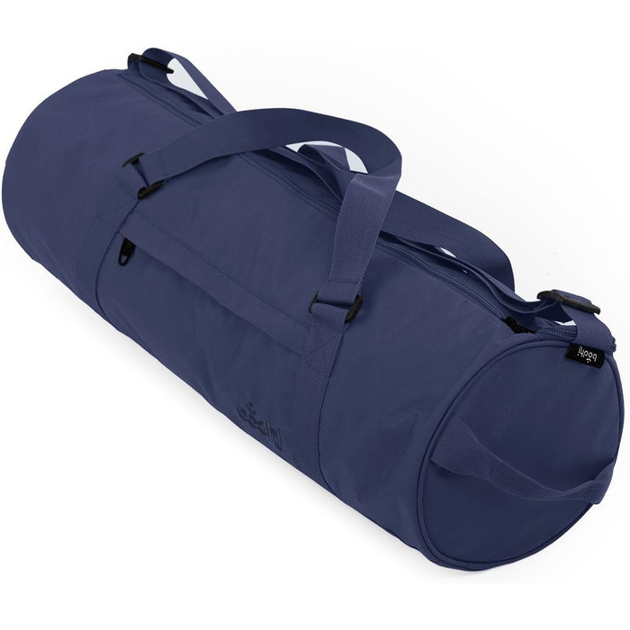 Сумка для йоги Bodhi ASANA City Bag, велика та містка, для килимка, з плечовим і ручним ременем, водовідштовхувальна, темно-синя