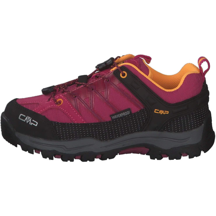 CMP Rigel Low WP - Дитячі трекінгові черевики, червоні, 35 EU