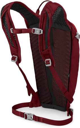 Велосипедний рюкзак Osprey Salida 8, червоний, для жінок