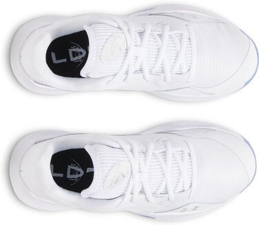 Кросівки баскетбольні чоловічі Under Armour UA Lockdown 7 Low White/Silver 42 EU
