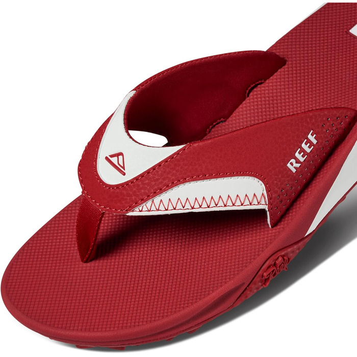 Шльопанці Reef Fanning Pregame для чоловіків, 43 EU, червоно-білі