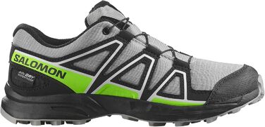 Черевики трекінгові Salomon Speedcross Waterproof для хлопчиків, 35 EU, Alloy Black Green Gecko