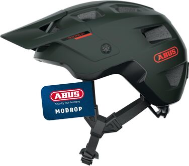 Велосипедний шолом ABUS MoDrop для MTB, міцний, з вентиляцією, унісекс, індивідуальна посадка