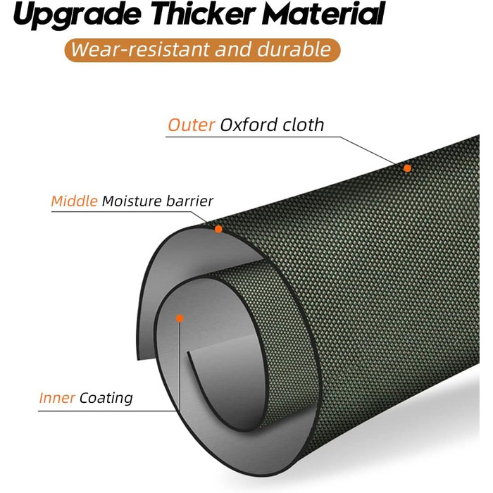 Чохол для більярдної кули (кия) KONLLEN 2x4 Oxford Cloth, чорний, для 2-4 київ