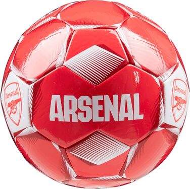 Офіційний футбольний м'яч Arsenal FC, розмір 4, червоний, ліцензія клубу, подарунок для фанатів