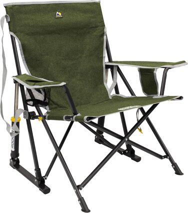 Крісло-гойдалка GCI Outdoor Kickback Rocker для відпочинку на природі, зелене