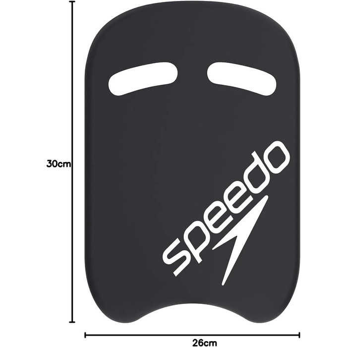 Дошка для плавання Speedo Kick Board для дорослих (унісекс), чорно-біла, універсальний розмір