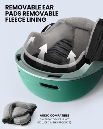 Лижний шолом OutdoorMaster MIPS для чоловіків та жінок, сноубордичний шолом з вентиляцією, полікарбонатна та EPS-основа, індивідуальна посадка, м'ятний, розмір S