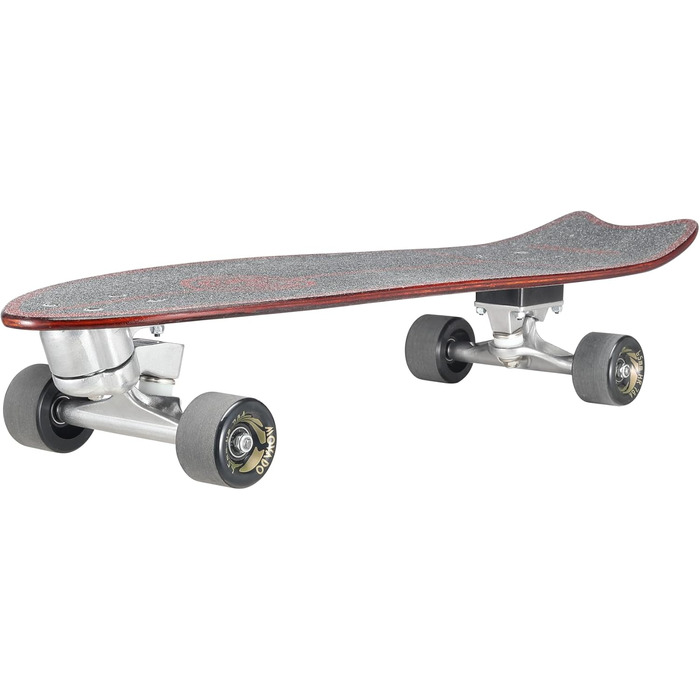 Лонгборд STAR SCOOTER Surf Skateboard Vintage Retro Cruiser, швидкісний, підшипники ABEC-11, унісекс, повний комплект, чорний