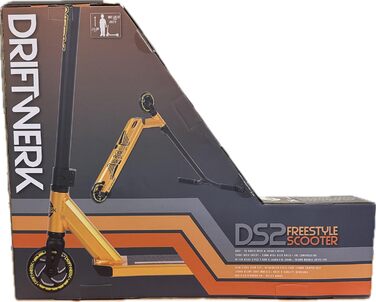 Самокат Driftwerk DS2 Ano Gold для трюків, дитячий фристайл