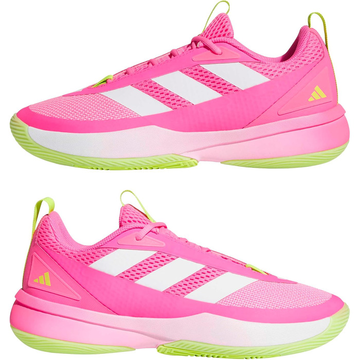 Кросівки Adidas Subzone Unisex для баскетболу (47 1/3 EU, рожевий, білий, салатовий)