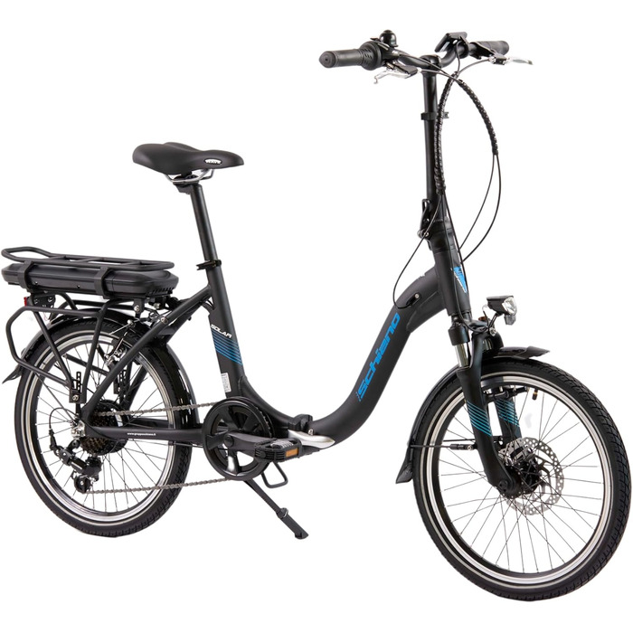 Електровелосипед F.lli Schiano Solar 20 дюймів, складаний, для дорослих, Shimano, до 25 км/год