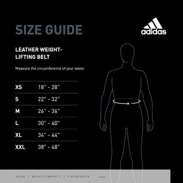 Пояс для важкої атлетики adidas преміум шкіряний чоловічий — стабільність і підтримка для безпечних тренувань
