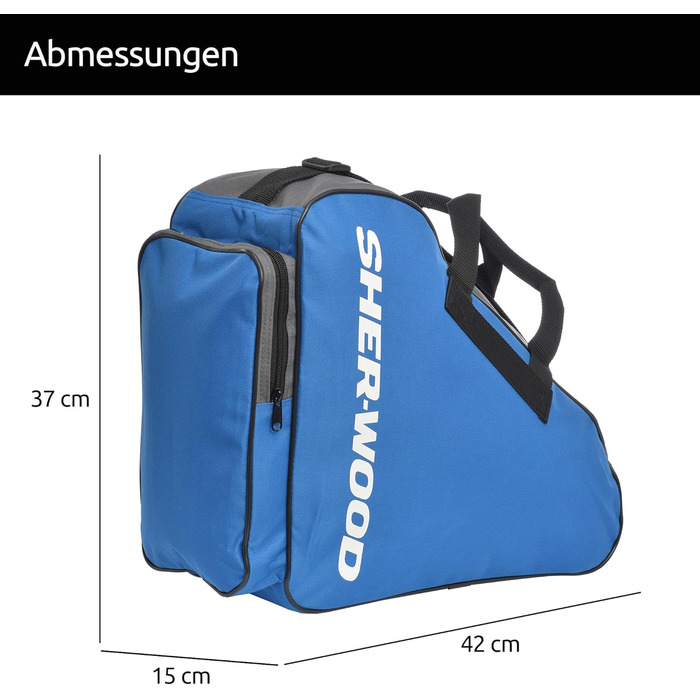 Сумка для ковзанів Sherwood: для ковзанів, роликів та хокею (Marine)