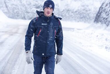 Чоловіча куртка Softshell Geographical Norway Tangata — функціональна outdoor куртка для активного відпочинку, темно-сіра, розмір S