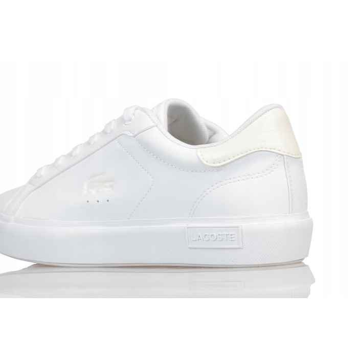Жіночі білі спортивні кросівки Lacoste Powercourt 225 1 Suj, р. 38
