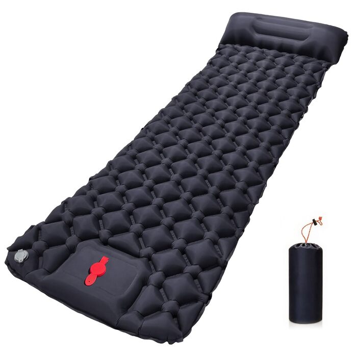 Isomatte Ultraleicht: Саморозгортальний килимок для кемпінгу - блакитний