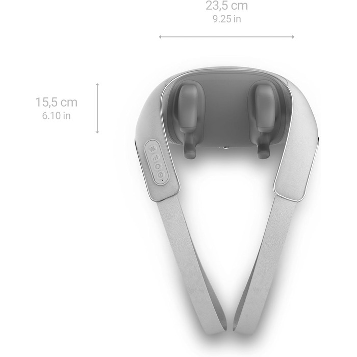 Масажер для шиї Medisana NM 990 бездротовий, для спини, шиї та плечей, легкий та портативний