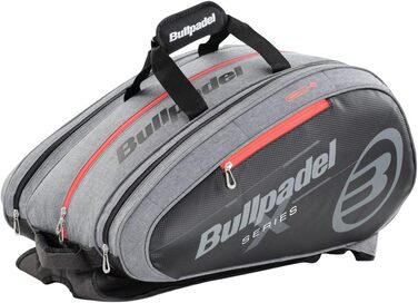 Сумка для падел Bullpadel Avant S Сіра - Професійна спортивна сумка для ракет та аксесуарів