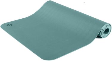 Йога-мат Bodhi ECO PRO 185x60x0,4 см, 100% натуральний каучук, екологічний, преміум, антислізкий, для йоги та пілатесу, блакитний
