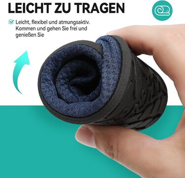 Шкарпетки для плавання та водних видів спорту для жінок та чоловіків. Швидковисихаючі шкарпетки для пляжу, басейну, йоги, серфінгу. Розміри 35-47 EU, блакитні.