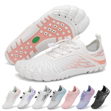 Жіночі шльопанці-сланці SAGUARO для плавання та відпочинку, легкі, дихаючі, швидко сохнуть, широка передня частина, розмір 35-43, помаранчевий колір