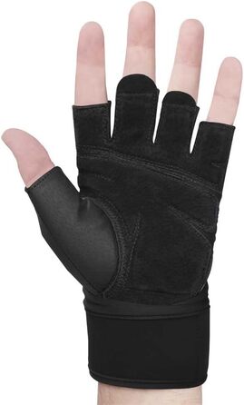 Рукавички для важкої атлетики Harbinger Training Grip з фіксацією зап'ястя, унісекс