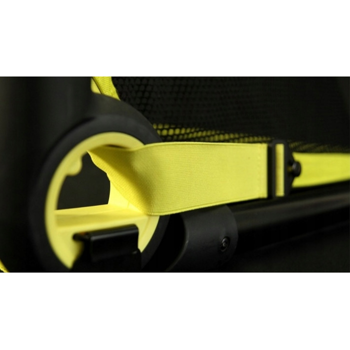 Складані переносні футбольні ворота BazookaGoal 120x75 см, чорні