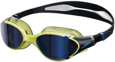 Універсальні окуляри для плавання Speedo Biofuse 2.0, дзеркальні, чорні/сині, розмір універсальний