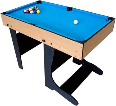 Стіл Riley 4ft 12-в-1 Multifunktionstisch: пінг-понг, більярд, хокей на повітрі, дошка для малювання – з аксесуарами