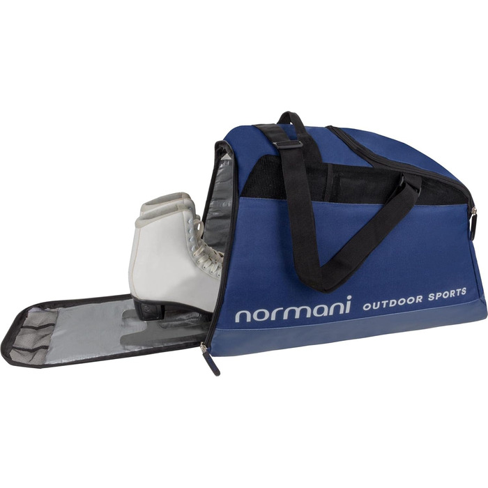 Сумка для лижних черевиків normani Mountain DEPO 45 л з відділенням для шолома, для хард/софтбутів або роликів, темно-синя