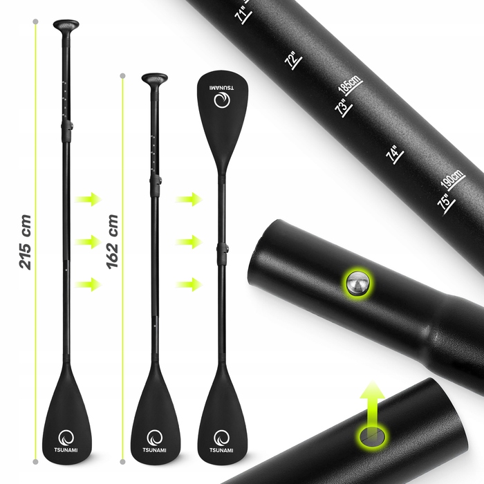 SUP-дошка Tsunami PRO T12, 350 см, багатоколірна