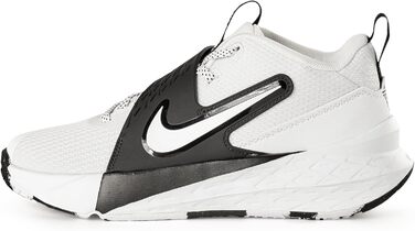 Кросівки баскетбольні Nike Team Hustle D 12 для дітей та дорослих, біло-чорні, 37.5 EU