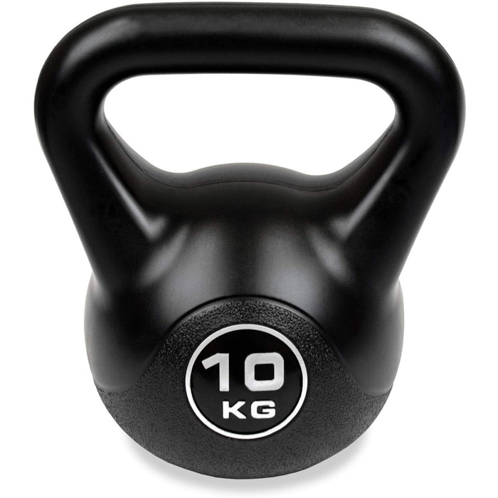 Гиря BENCH BS2045 10 кг, універсальна, чорна, для фітнесу