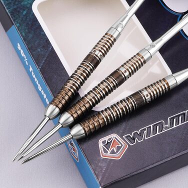 Дарти WIN.MAX Tungsten 90% (3 шт) 18-28г, металеві наконечники, професійні сталеві дротики