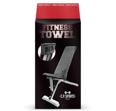 Рушник для фітнесу C.P. Sports: мікрофібра, фіксація, кишеня, для занять у спортзалі, м'який, великий, для жінок та чоловіків, 5 кольорів