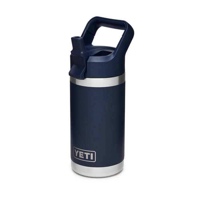 Дитяча пляшка YETI Rambler Jr 340 мл з кришкою та трубочкою, синя (Marineblau)